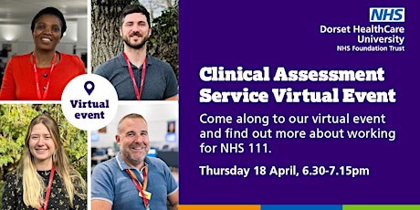 Virtual  Nurse /Paramedic Recruitment Event  - NHS111  primärbild