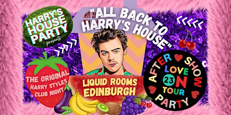 Imagem principal do evento Harry Styles - Love On Tour Afterparty - Edinburgh Saturday 27th May