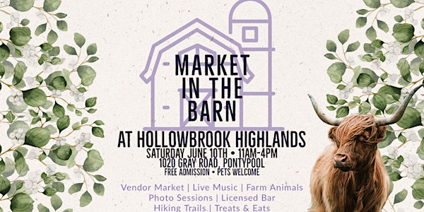 Market in the Barn at Hollowbrook Highlands