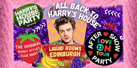 Harry Styles - Love On Tour Afterparty - Edinburgh Friday 26th May