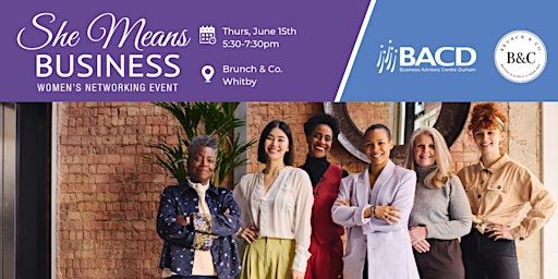 She Means Business - A Women's Networking Event
