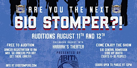 610 Stompers Auditions primary image