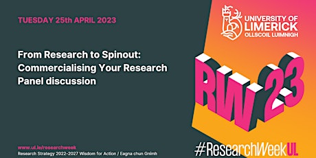 From Research to Spinout: Commercialising Your Research Panel Discussion