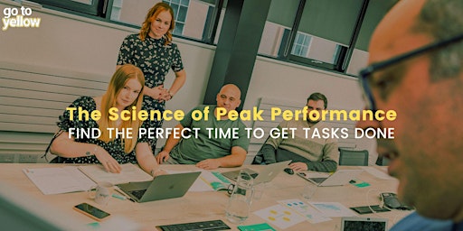 The Science of Peak performance: Find the perfect time to get tasks done primary image