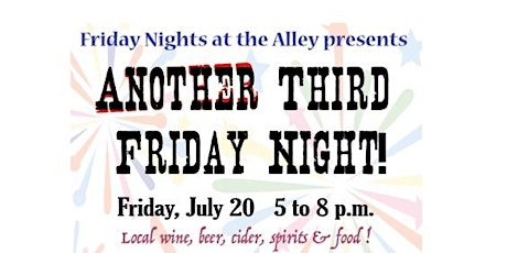 Artisan Alley of Windsor Beverage District - Friday Nights In The Alley  - July 20th primary image