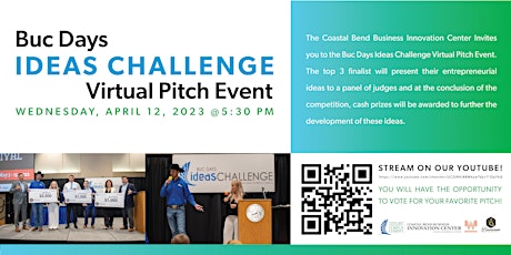 Buc Days Idea Challenge Virtual Pitch Event