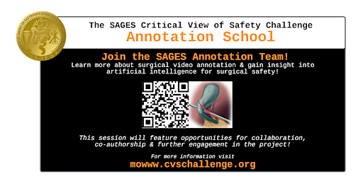 Imagen principal de SAGES Critical View of Safety Challenge Annotation School