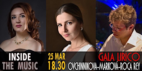 Immagine principale di Gala lirico: Galina Ovchinnikova, Dominika Markova, Rocco Roca Rey 