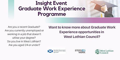 Insight Event - Graduate Work Experience Programme - West Lothian Council
