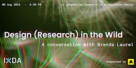 Design (Research) in the Wild: A Conversation with Brenda Laurel primary image