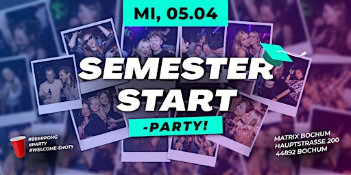 Semesterstart-Party | Mi, 05.04.