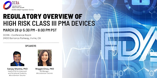 Regulatory Overview of High Risk Class III PMA Devices