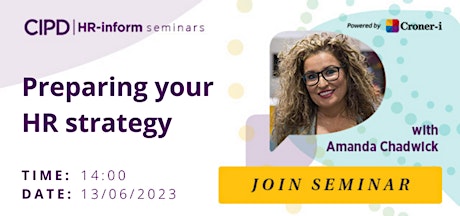 Preparing your HR Strategy: Digital Seminar with Amanda Chadwick