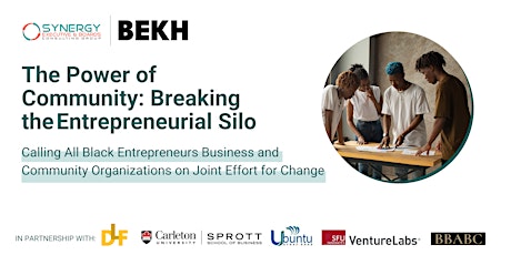 The Power of Community: Breaking the Entrepreneurial Silo (Vancouver, BC)