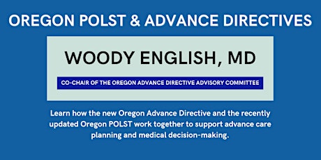 Updated POLST and Advance Directives for Oregon