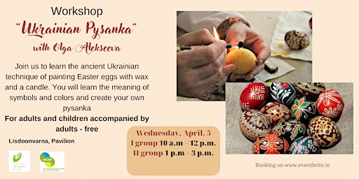 Ukrainian Pysanka (making Easter eggs)