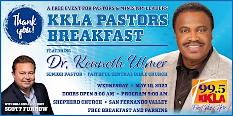 99.5 KKLA Pastors Breakfast 2023