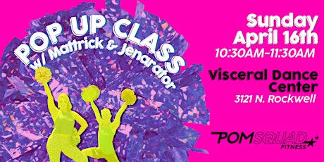 April Pop Up PomSquad Class with Mattrick and Jenarator primary image