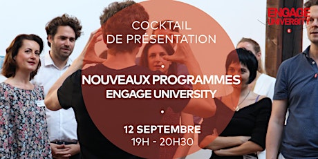 Image principale de Rencontrez l'ENGAGE University ! Cocktail de présentation