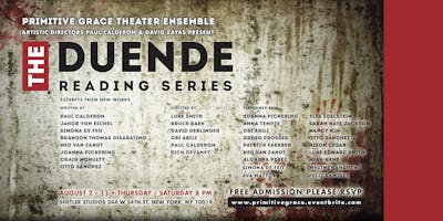 Duende Reading Series by Primitive Grace Theater Ensemble