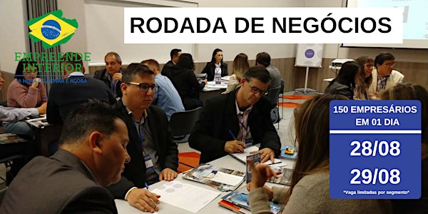 RODADA DE NEGÓCIOS - 150 Empresários Industriais e Comerciais em Sorocaba