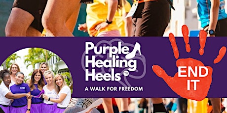 2023 Purple Healing Heels- Walk for Freedom