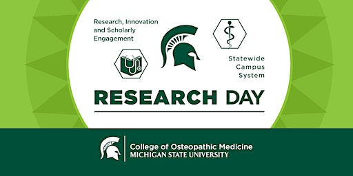 Imagem principal do evento 2nd Annual MSU College of Osteopathic Medicine Research Day