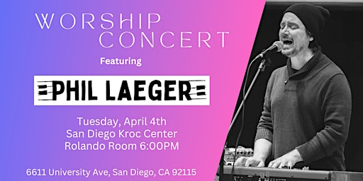 Worship Concert  featuring Phil Laeger