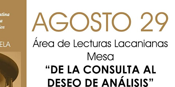 De la consulta al deseo de análisis