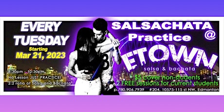 SALSACHATA SOCIAL PRACTICES EVERY TUESDAY