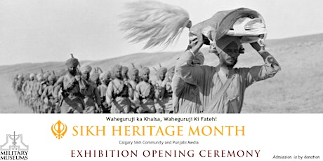 Sikh Heritage Month Exhibition Opening Ceremony