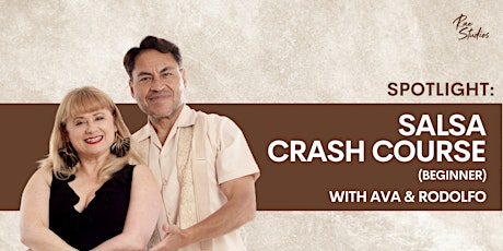 Imagem principal de Spotlight: Salsa Crash Course with Ava & Rodolfo