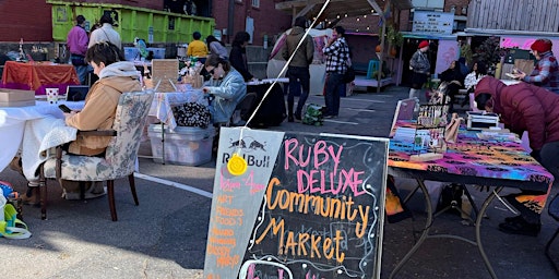 Imagem principal do evento Vendor sign up for  The Ruby Deluxe Community Market