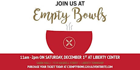 Fourth Annual C3 West Chester Liberty "Empty Bowls" primary image