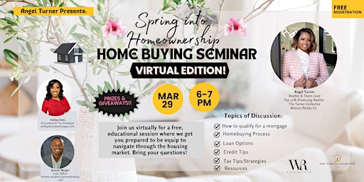 Spring Into Homebuying: Virtual Seminar