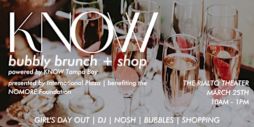 KNOW Tampa Bay Bubbly Brunch & Shop