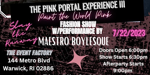 The Pink Portal Experience III: Paint the World Pink
