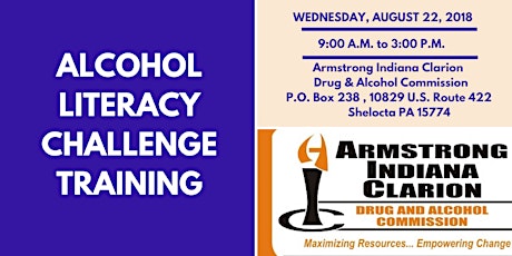 Alcohol Literacy Challenge Training primary image