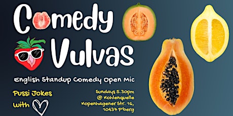 Comedy Vulvas: English Standup Comedy Open Mic #14