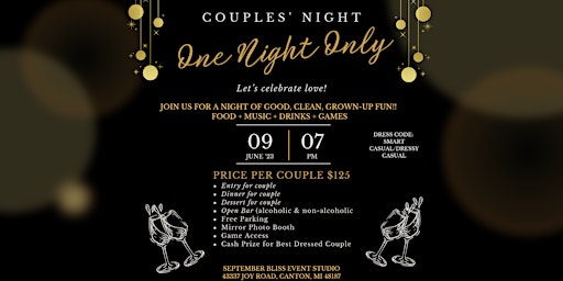 Imagen principal de Couples' Night: One Night Only