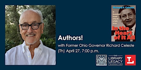 Authors! with Former Ohio Governor Richard Celeste