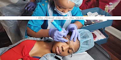 DMV 1-Day Advanced Nano Brow Hairstrokes Training + Certification Workshop primary image