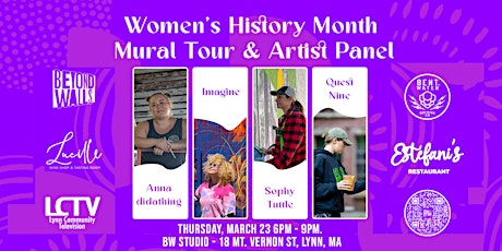 Women's History Month: Mural Tour + Artist Panel Hosted by Beyond Walls