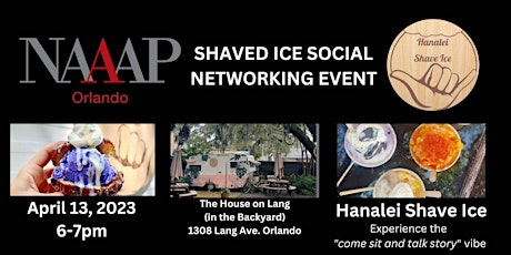 NAAAP Orlando Shaved Ice Networking Social