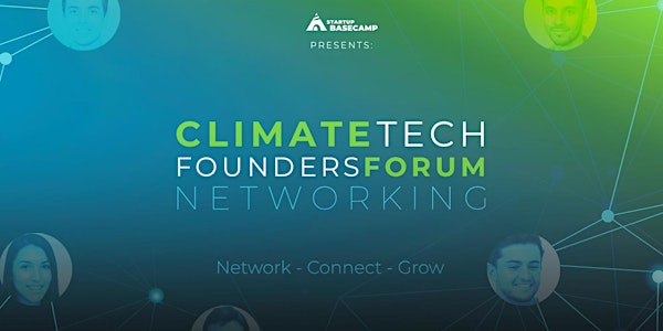 Climate Tech Founders Forum