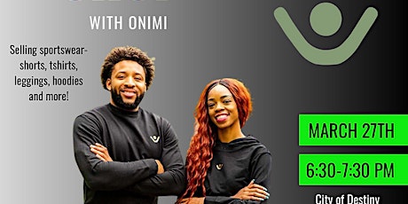 Community Workout & Popup shop Free Flow Fit X Onimi Sportswear