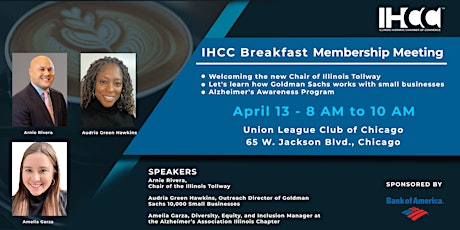 IHCC's Breakfast Membership Meeting April 13th, 2023