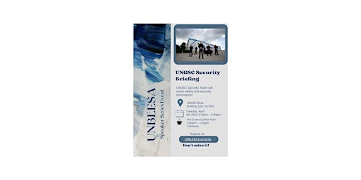 UNBLESA - Security Information Session