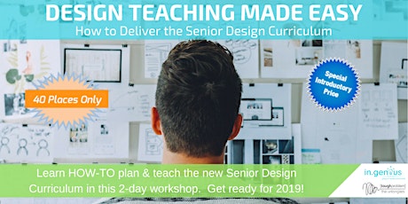 DESIGN TEACHING MADE EASY: How to Deliver the Senior Design Curriculum primary image