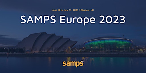 SAMPS 2023 European Meeting Glasgow primary image